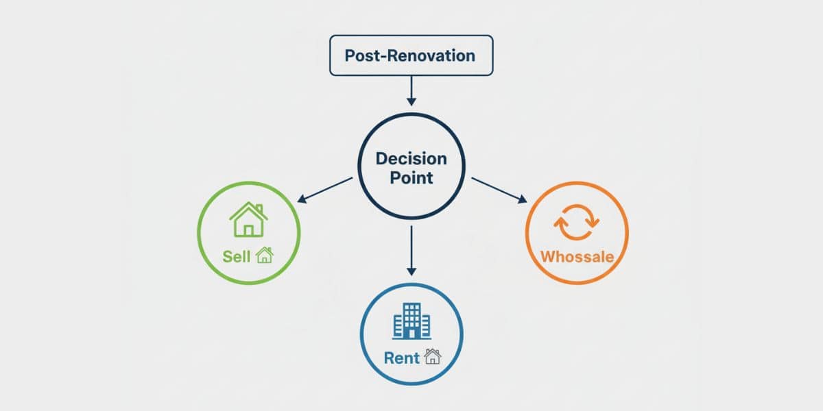 Exit Strategy Management for Long Distance Flips - RemoteBuilder