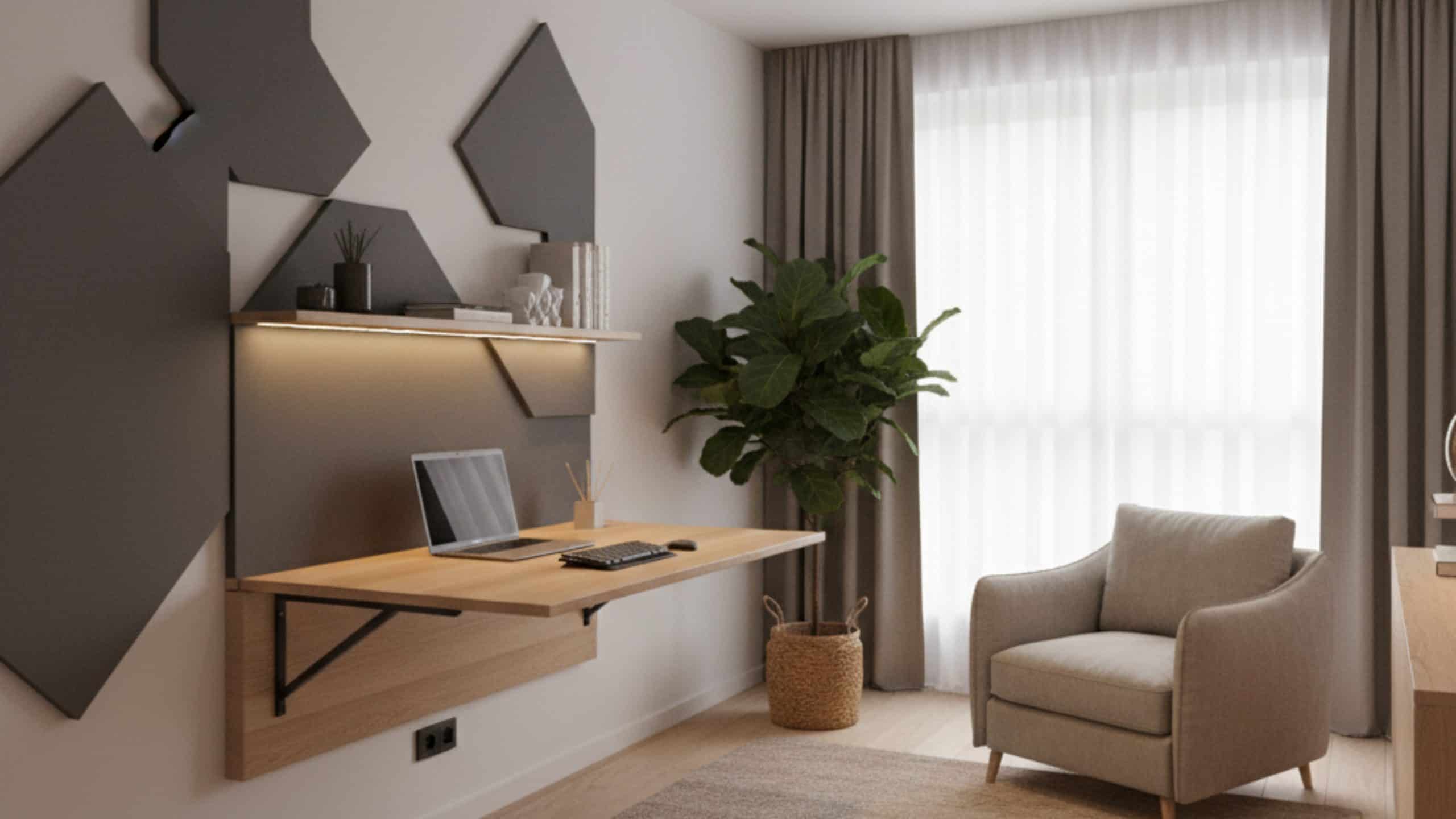 Multi-purpose home office renovation with ergonomic and acoustic design - RemoteBuilder